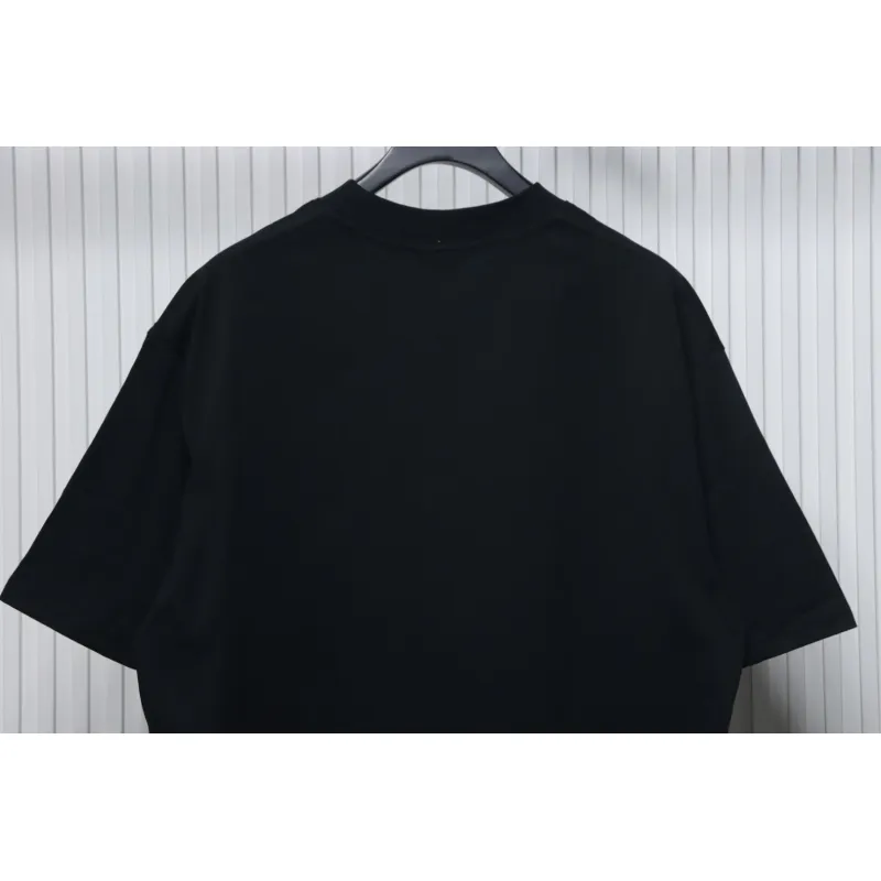Top Quality Balenciaga Limited Love Print Short Sleeve T-Shirt (Black)