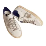 Golden Goose 'Super-Star with suede star and blue heel tab