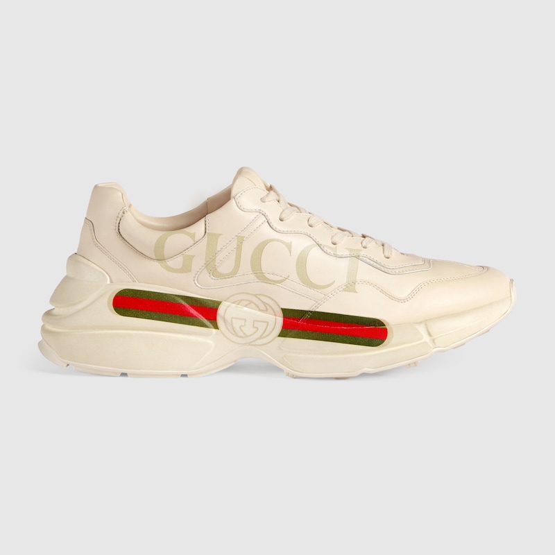    Gucci Rhyton Sneaker With Gucci Logo