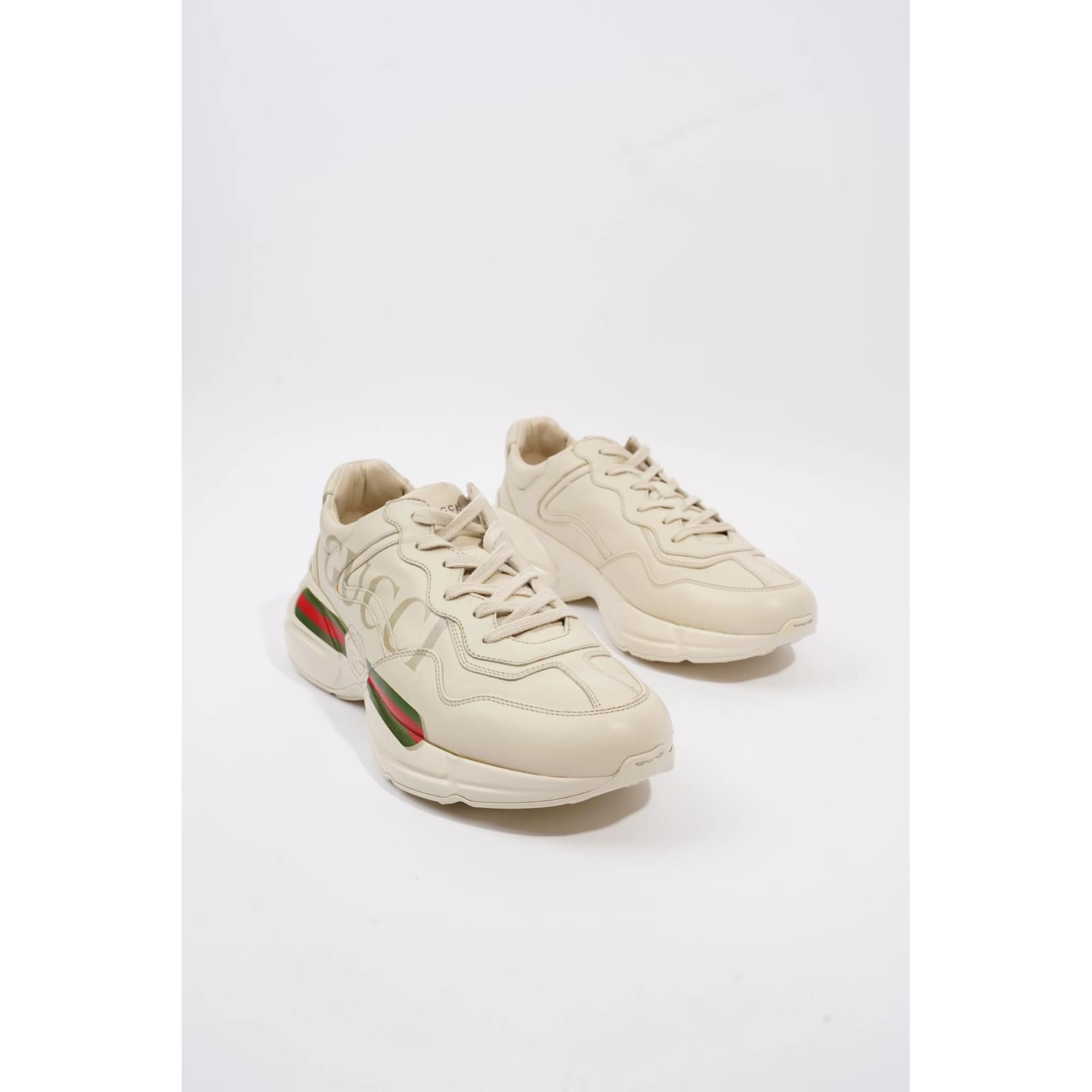    Gucci Rhyton Sneaker With Gucci Logo