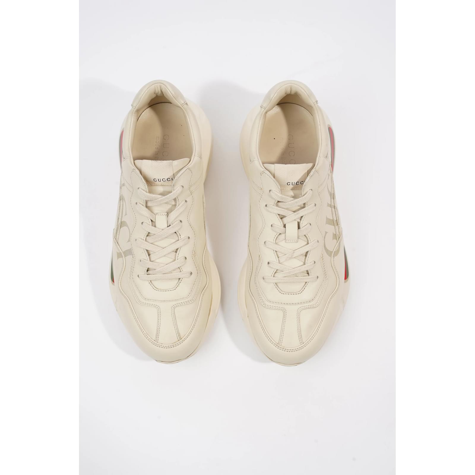    Gucci Rhyton Sneaker With Gucci Logo