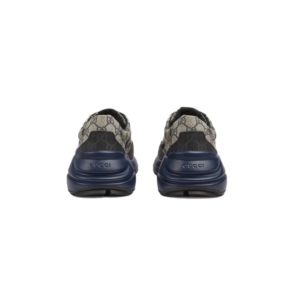 Gucci Rython GG Grey Navy 692909 UIQ20 1060