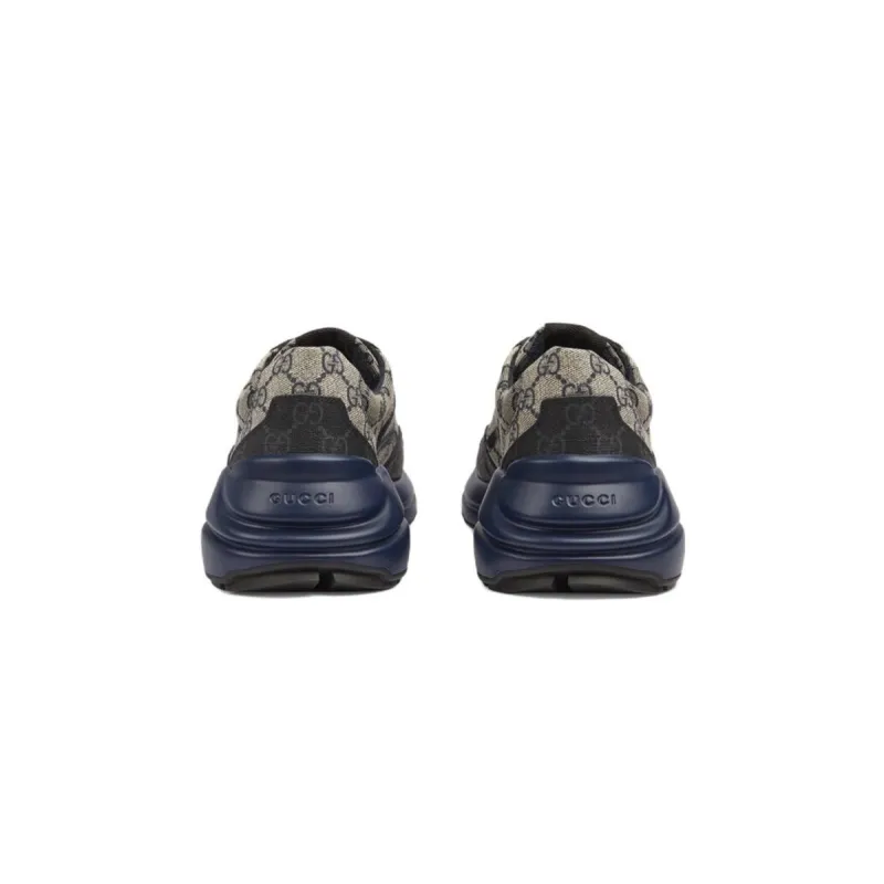 Gucci Rython GG Grey Navy 692909 UIQ20 1060