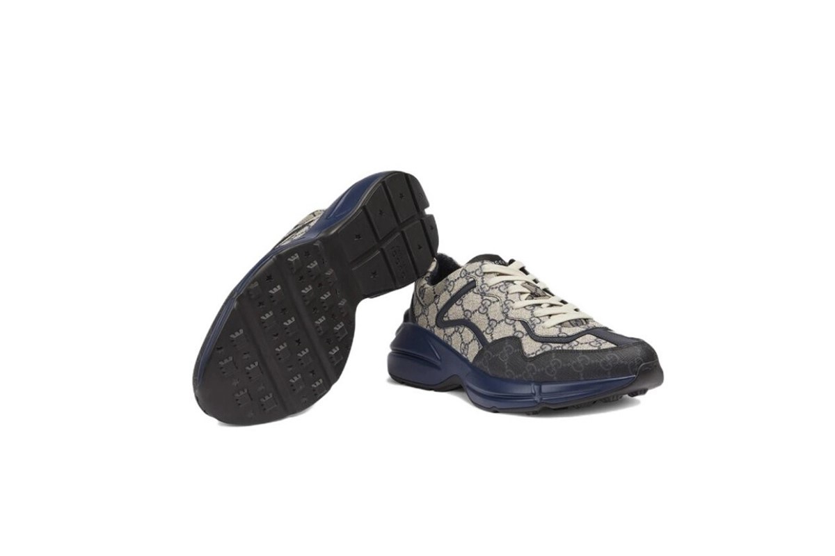    Gucci Rython GG Grey Navy 692909 UIQ20 1060