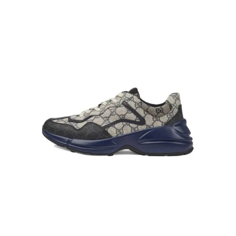 Gucci Rython GG Grey Navy 692909 UIQ20 1060