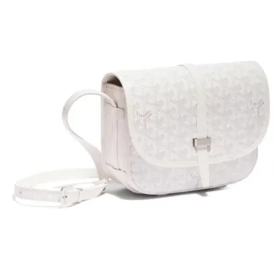 Top Quality Goyard Belvedere PM White 01