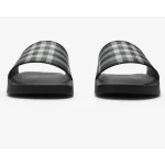 Burberry Vintage Check Slides Black