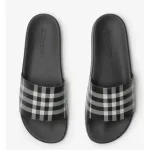 Burberry Vintage Check Slides Black