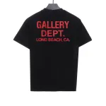 Top Quality GALLERY DEPT Vintage Aged Slogan Short Sleeve