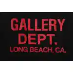 Top Quality GALLERY DEPT Vintage Aged Slogan Short Sleeve