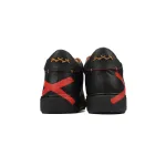 Ermenegildo Zegna Mid Top Striped Black Red