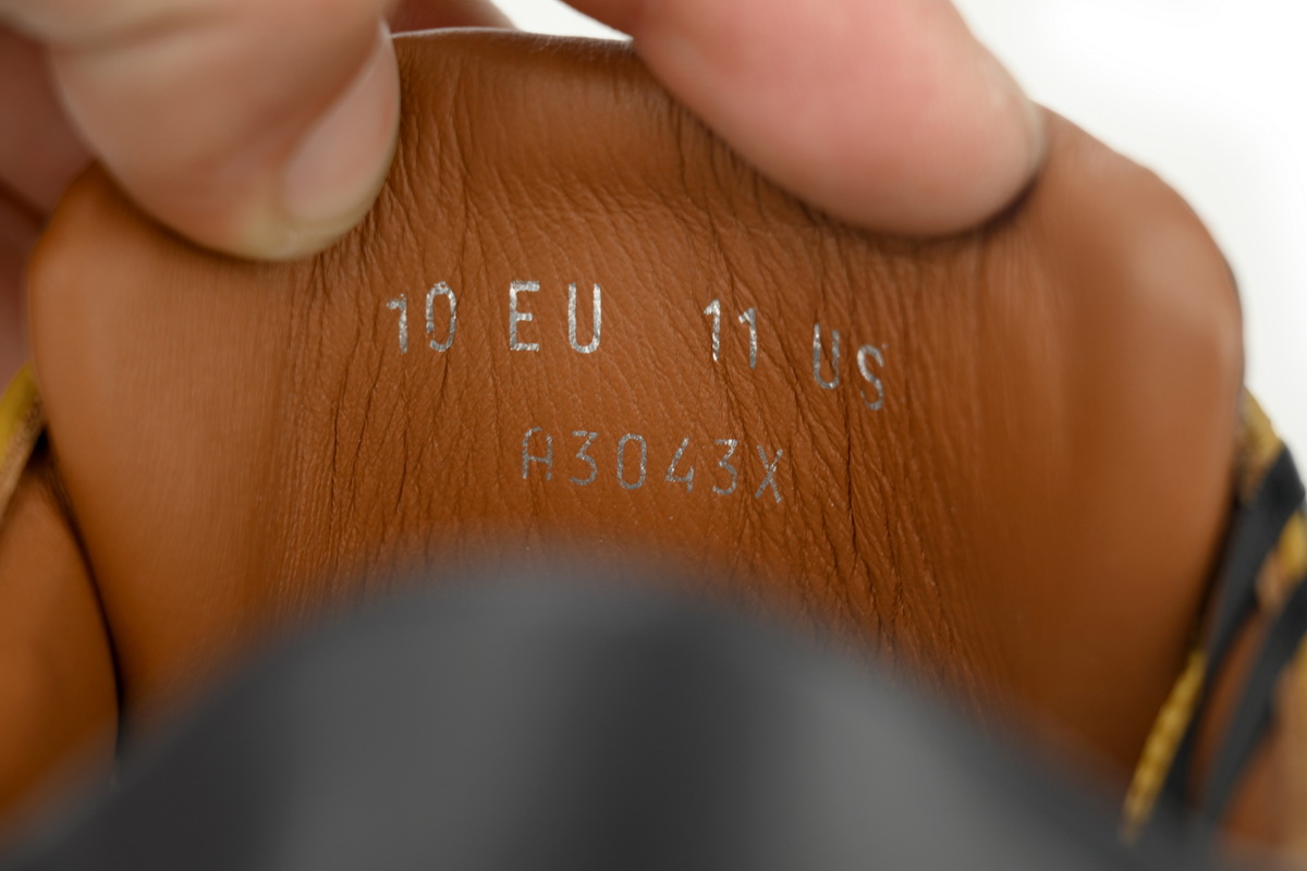 Ermenegildo Zegna Mid Top Striped Black Yellow