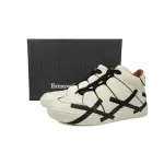 Ermenegildo Zegna Mid Top Striped White Black