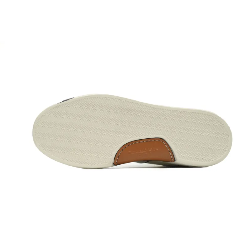 Ermenegildo Zegna Mid Top Striped White Black