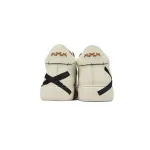 Ermenegildo Zegna Mid Top Striped White Black