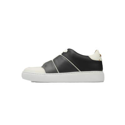 Ermenegildo Zegna Sneaker Low Top White Black 01