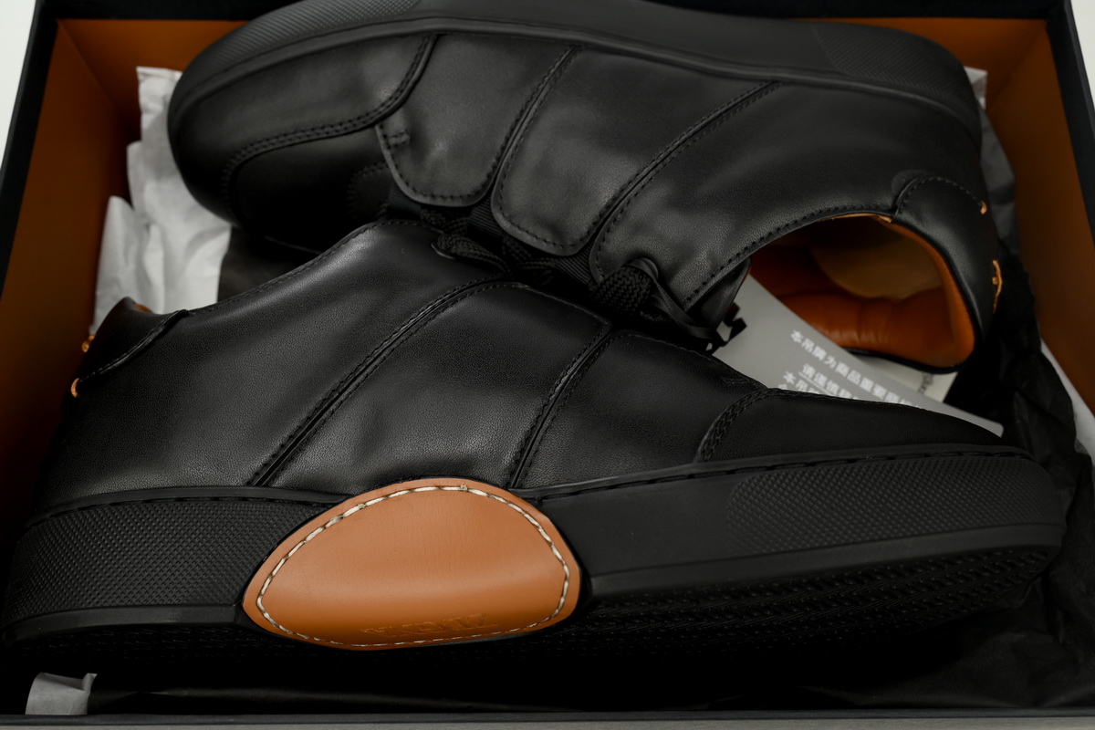 Ermenegildo Zegna Sneaker Low Top Black