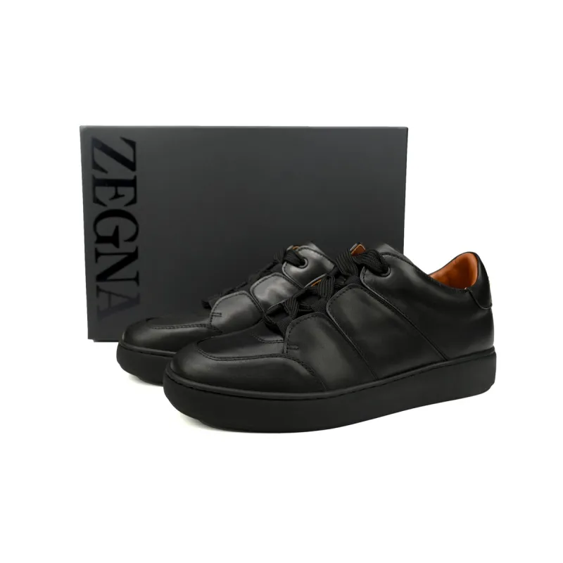 Ermenegildo Zegna Sneaker Low Top Black