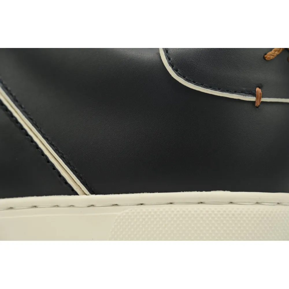 Ermenegildo Zegna Sneaker Low Top Black and White
