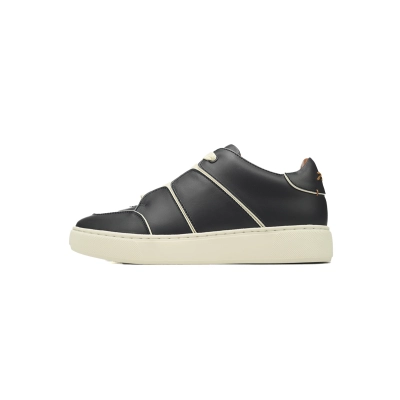 Ermenegildo Zegna Sneaker Low Top Black and White 01