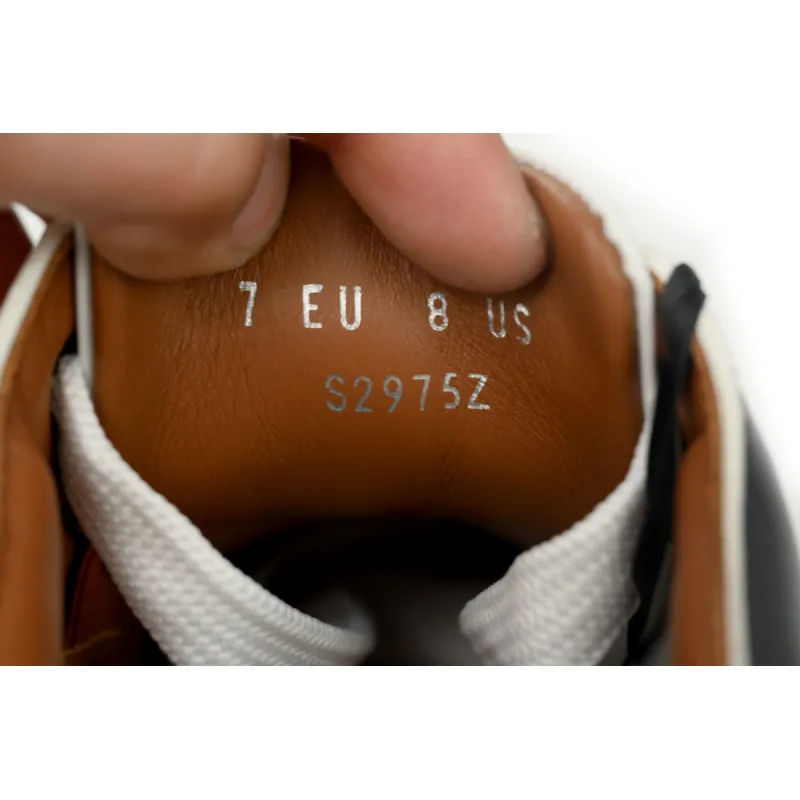 Ermenegildo Zegna Sneaker Low Top Multicolour Splicing