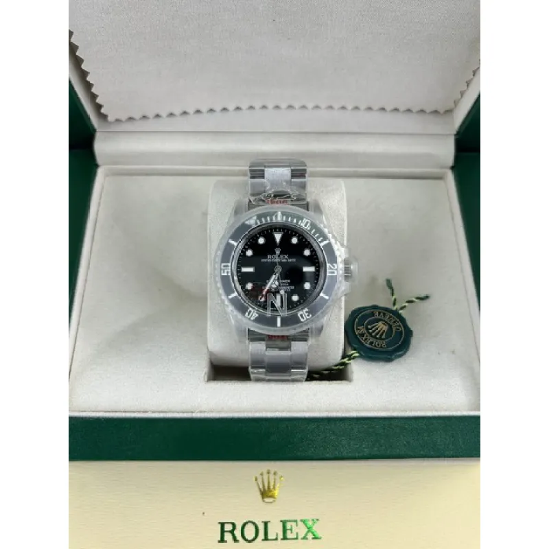 Rolex Submariner No Date Dial Black Watch 124060   
