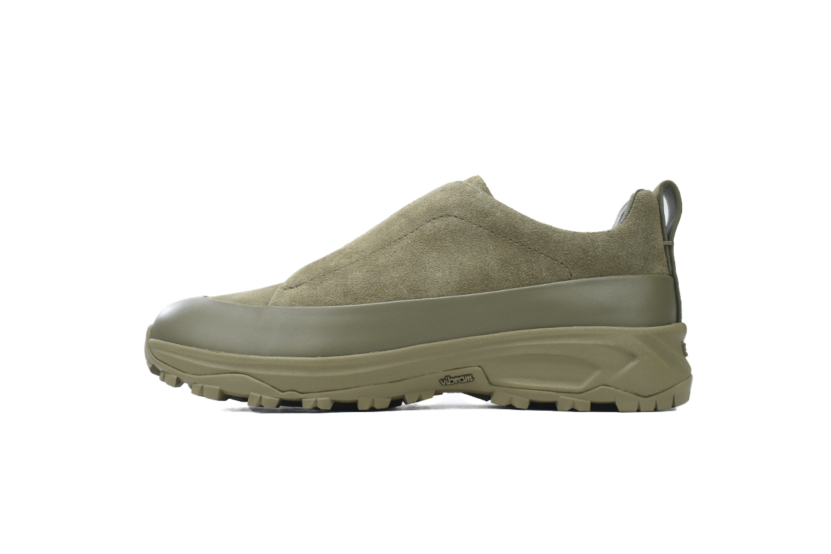 Ermenegildo Zegna Sneaker Suede Green
