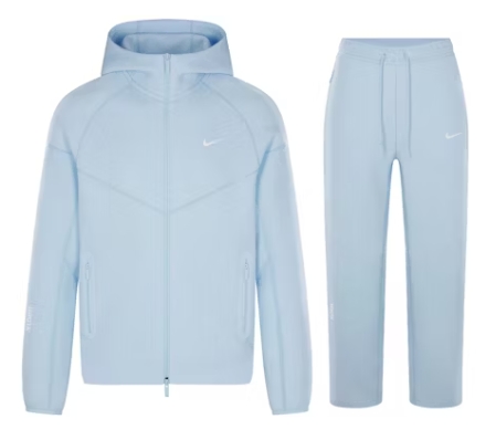 Nike x NOCTA Tech Fleece Hoodie & Joggers Set Cobalt Blue