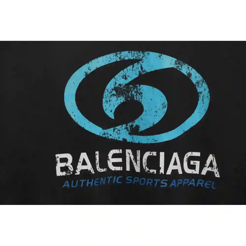 Top Quality Balenciaga washed surf print short sleeves
