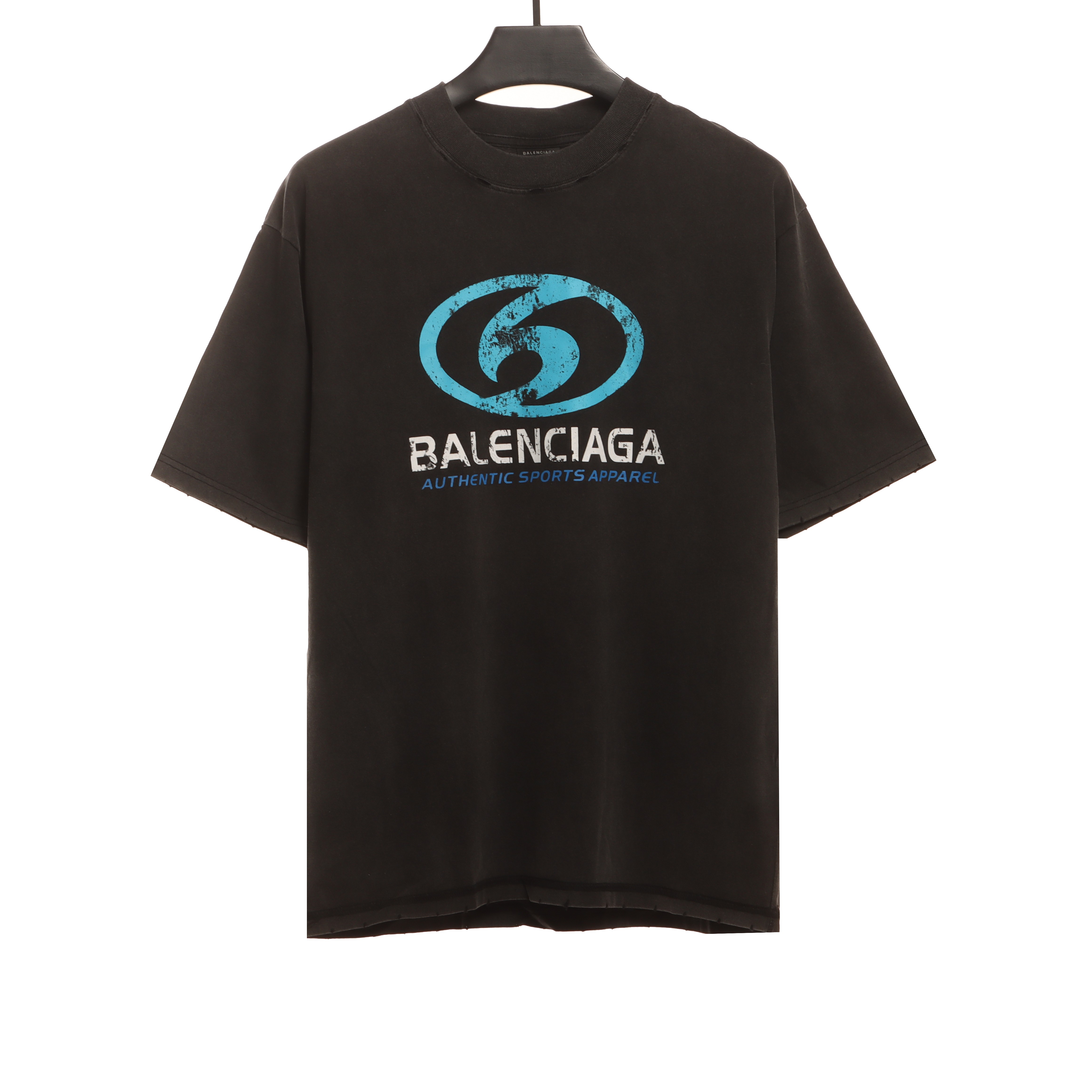 Top Quality Balenciaga washed surf print short sleeves