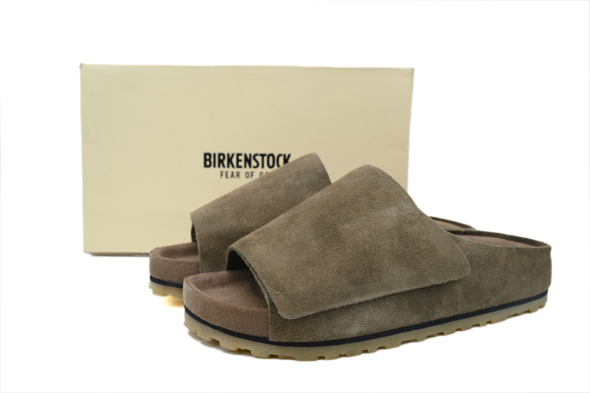     Fear Of God x Birkenstock Slide Dark Brown
