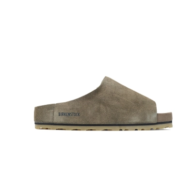    Pkgod Fear Of God x Birkenstock Slide Dark Brown 02