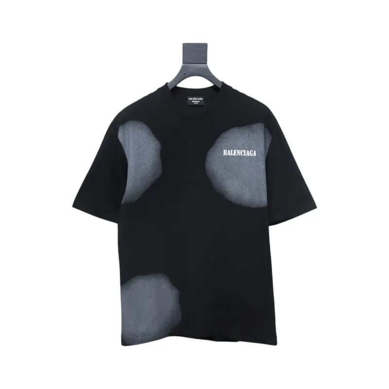 Top Quality Balenciaga 25ss letter short sleeve