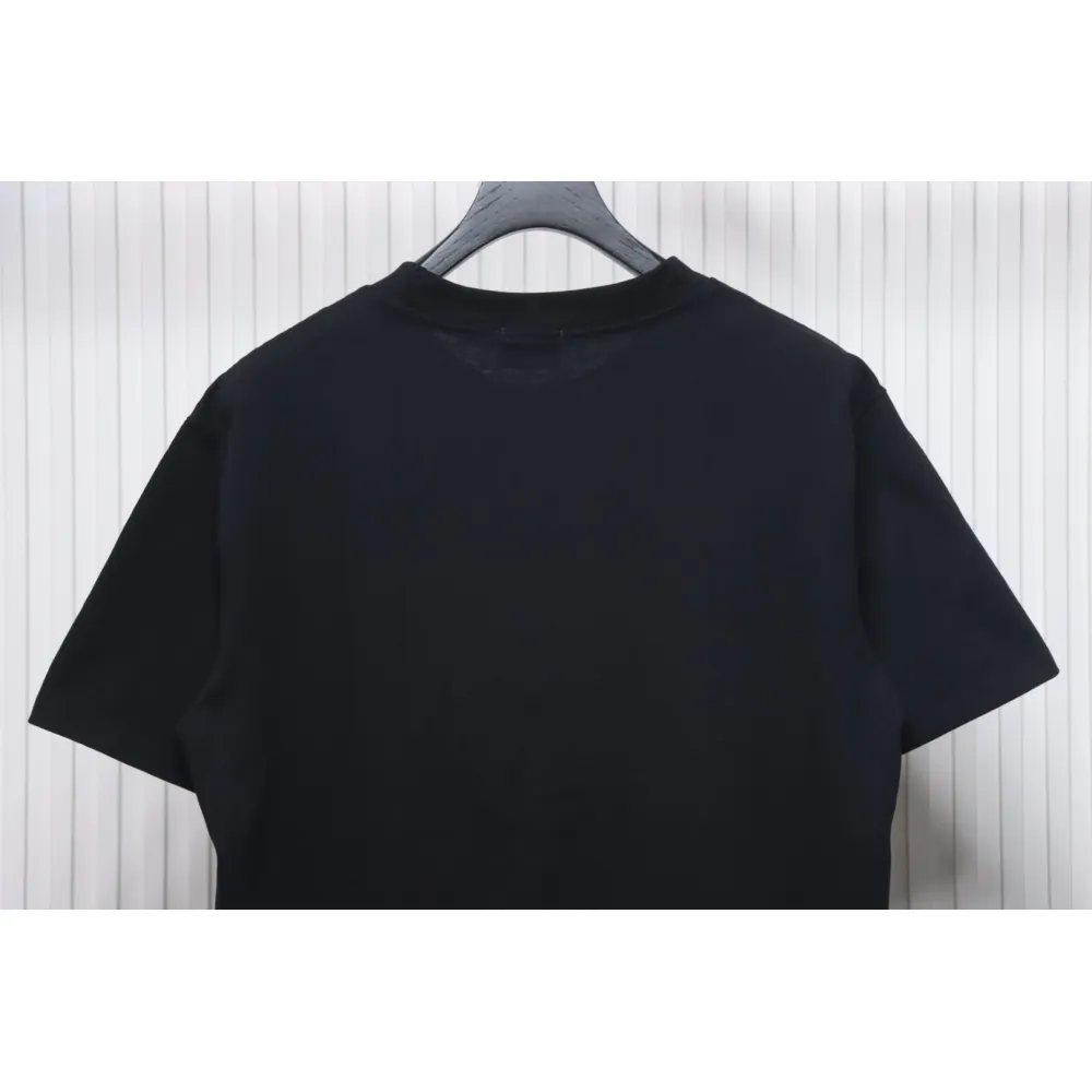 Top Quality Burberry 24ss color knight horse print short sleeve