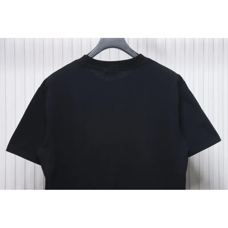 Top Quality Burberry 24ss color knight horse print short sleeve