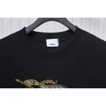Top Quality Burberry 24ss color knight horse print short sleeve