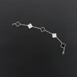 Top Quality Van Cleef & Arpels Five-flowered Panda Bracelet