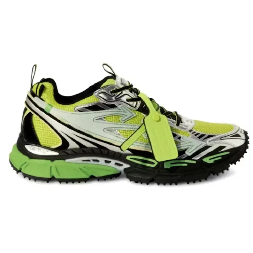 Pkgod OFF-WHITE Be Right Back Silver Green Fluo