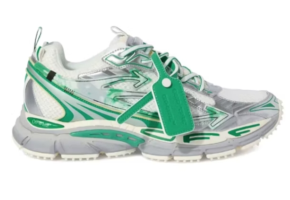 Pkgod OFF-WHITE Be Right Back Silver Turquoise