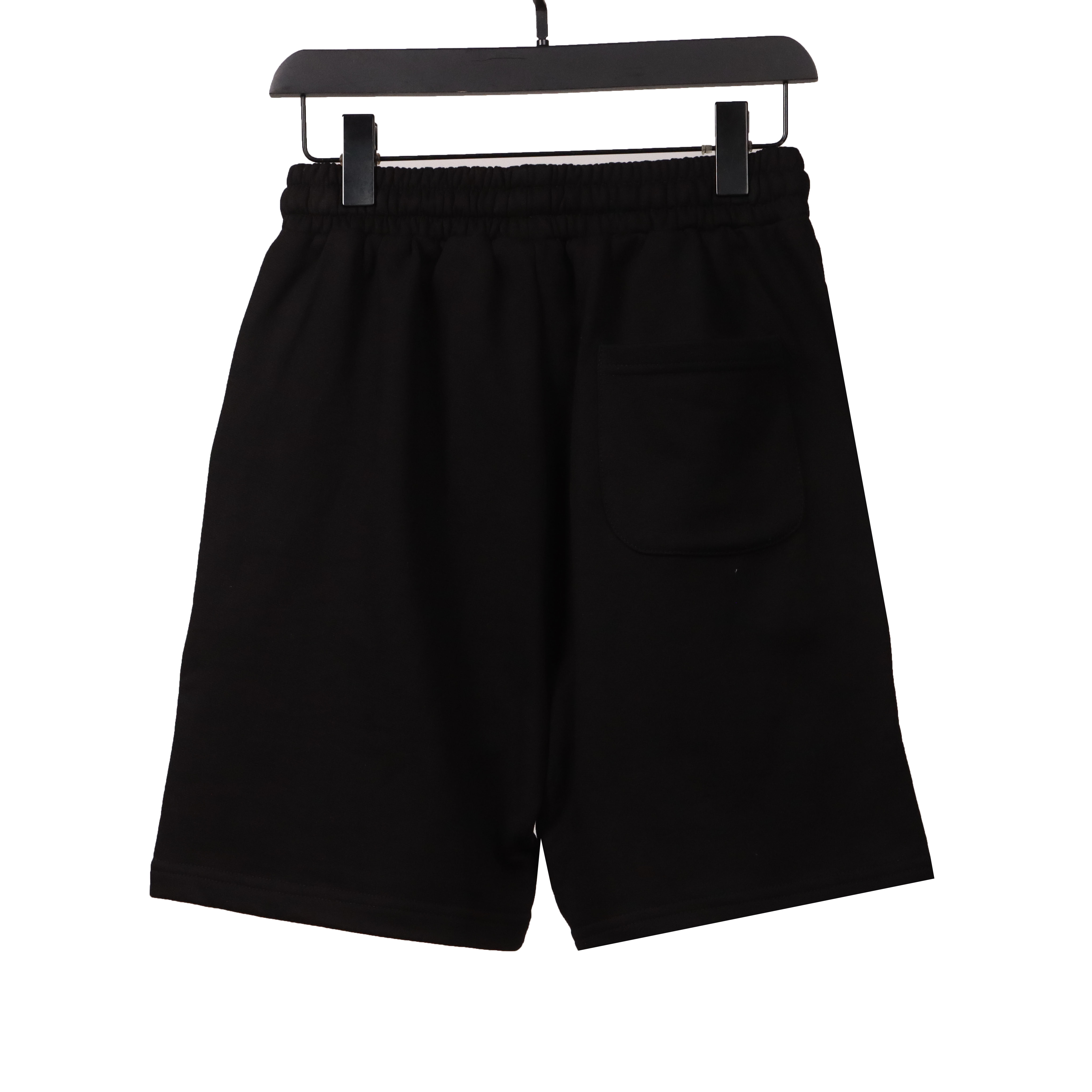 Top Quality Chrome Hearts Embroidered Cross Terry Shorts Black