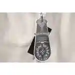 Top Quality Chrome Hearts Embroidered Cross Terry Shorts Grey