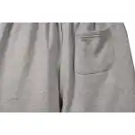 Top Quality Chrome Hearts Embroidered Cross Terry Shorts Grey