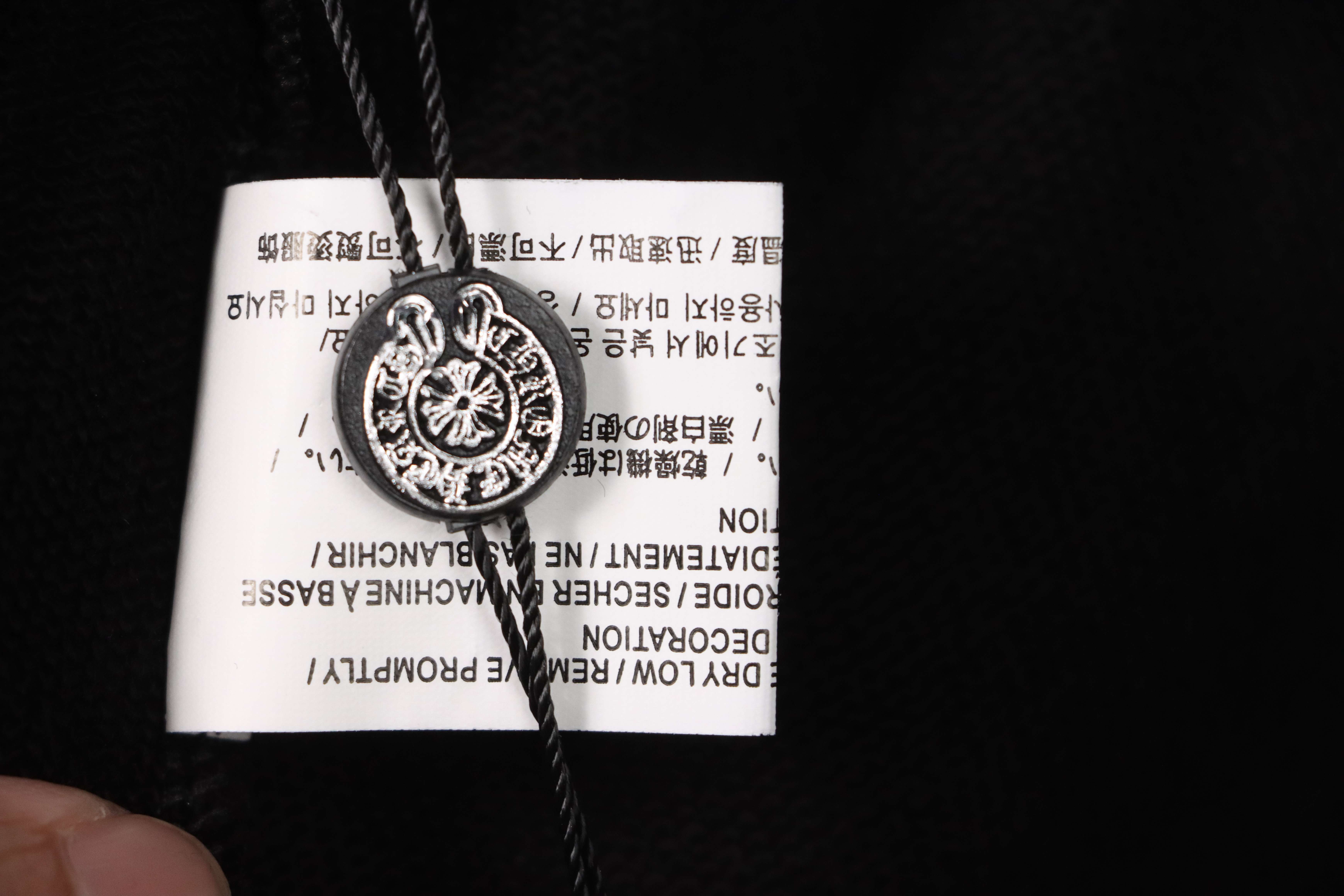 Top Quality Chrome Hearts Horseshoe Cross Shorts Black