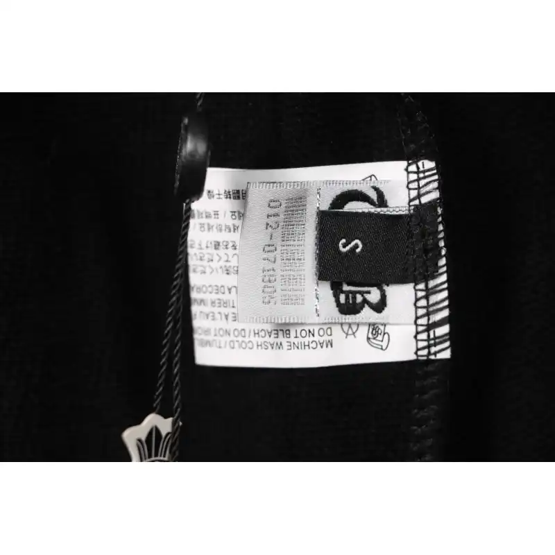 Top Quality Chrome Hearts Horseshoe Cross Shorts Black