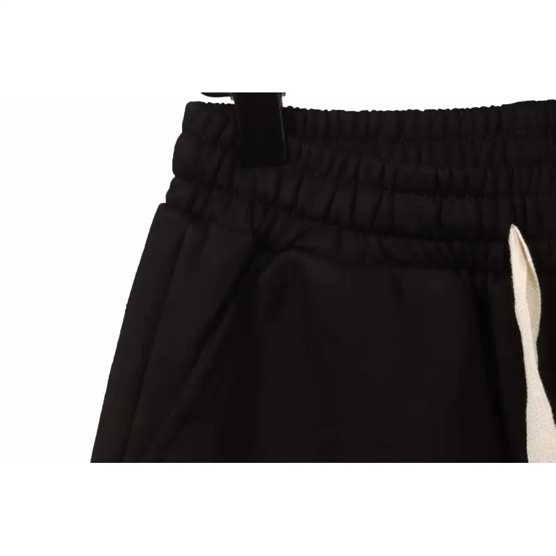 Top Quality Chrome Hearts Horseshoe Cross Shorts Black
