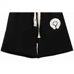 Top Quality Chrome Hearts Horseshoe Cross Shorts Black