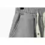 Top Quality Chrome Hearts Horseshoe Cross Shorts Grey