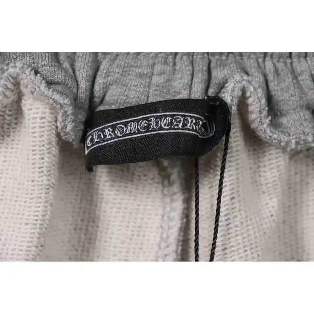 Top Quality Chrome Hearts Horseshoe Cross Shorts Grey
