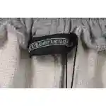 Top Quality Chrome Hearts Horseshoe Cross Shorts Grey