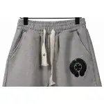 Top Quality Chrome Hearts Horseshoe Cross Shorts Grey